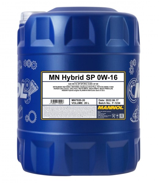 MANNOL MN Hybrid SP 0W-16