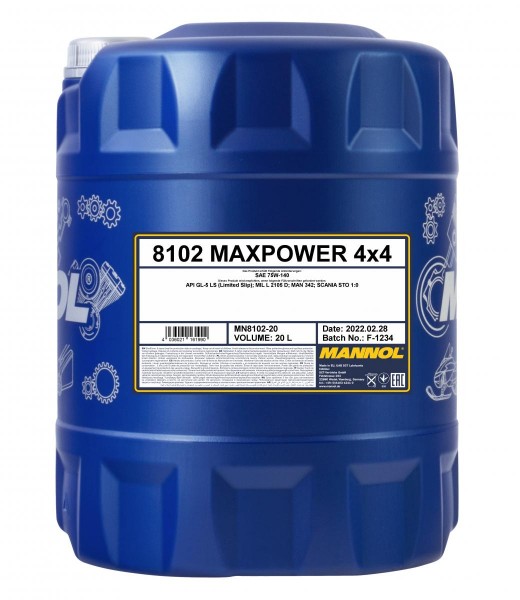 MANNOL MN Maxpower 75W-140 GL-5