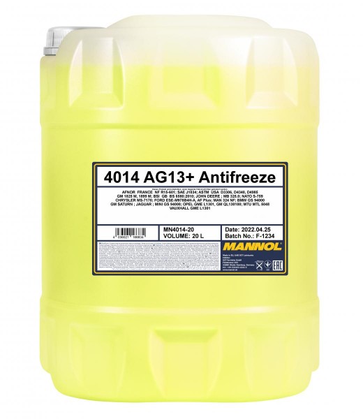 MANNOL MN Antifreeze AG 13+ (-40) Advanced