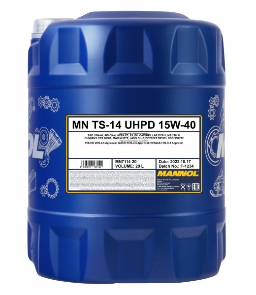 MANNOL MN TS-14 UHPD 15W-40